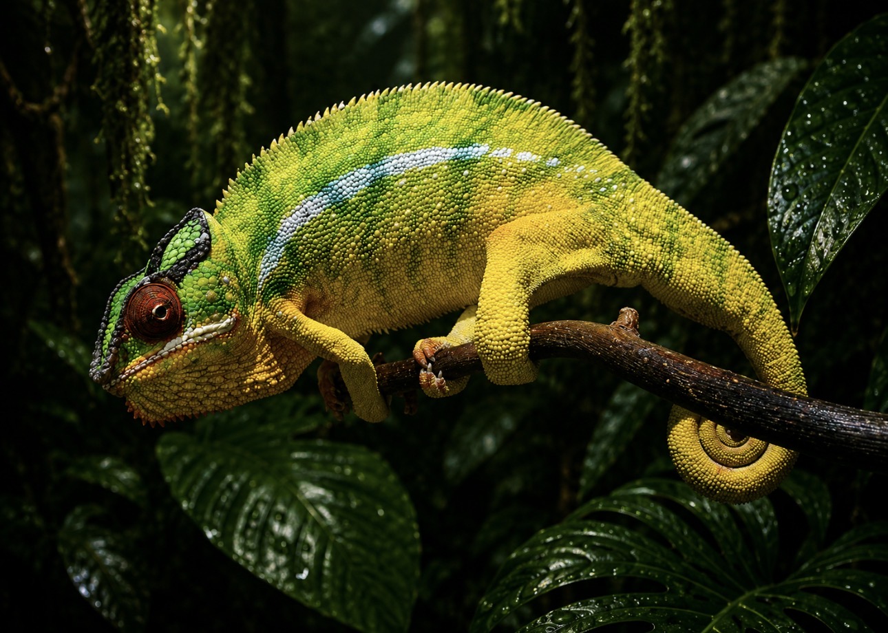 Nosy Mitsio Panther Chameleon